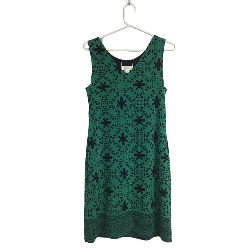 Magnolia Grace Blue‎ and Green Reversible Dress Size S